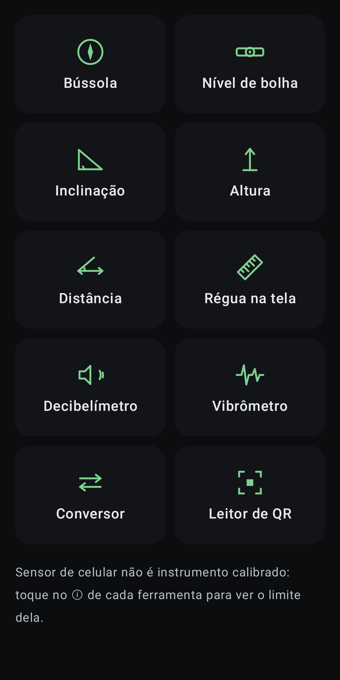 Ferramentas de campo